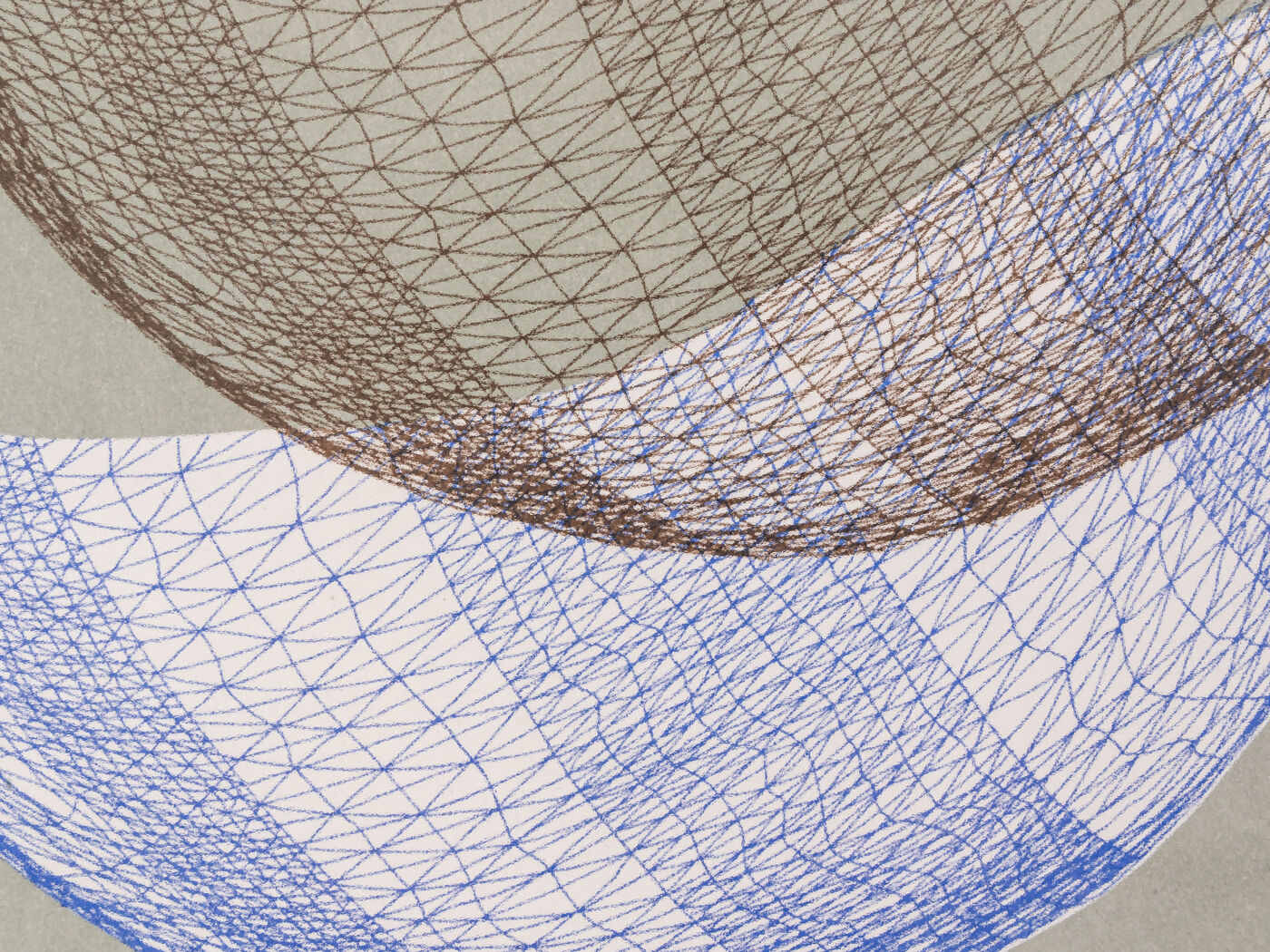 Études géométriques, Art graphique sur papier, 63 x 74cm