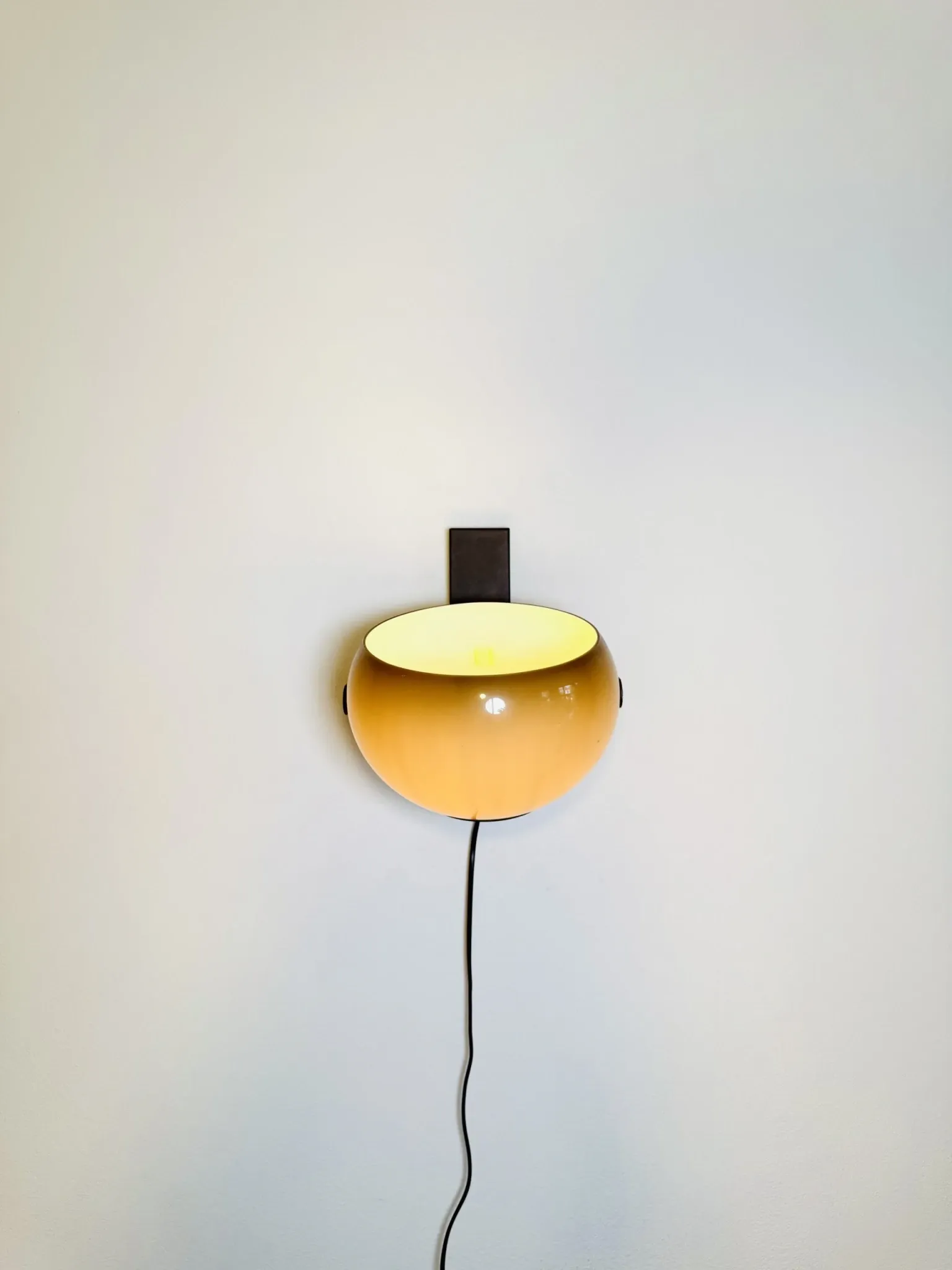 Sphere Rotating Wall Lamp By Dijkstra, The Netherlands, 1970S