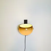 Sphere Rotating Wall Lamp By Dijkstra, The Netherlands, 1970S