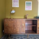 Vintage wooden enfilade
