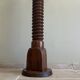 Column support screw of the press.