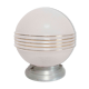 1950 ball ceiling light with golden grooves d19cm