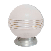1950 ball ceiling light with golden grooves d19cm