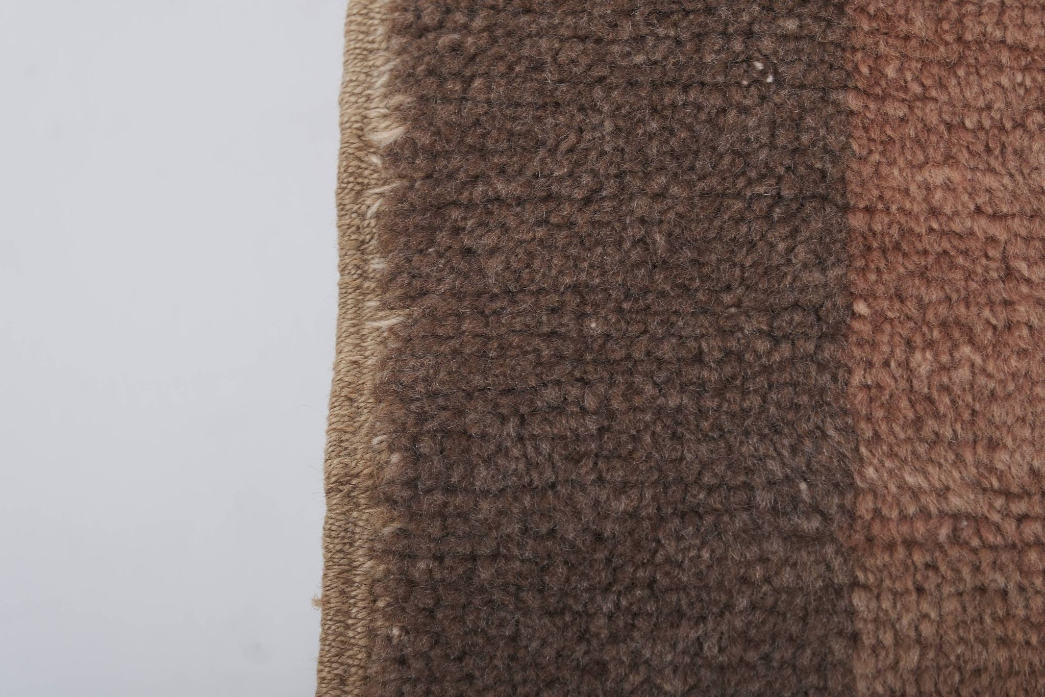 Tapis vintage turc de oushak tissé à la main 88x133 cm