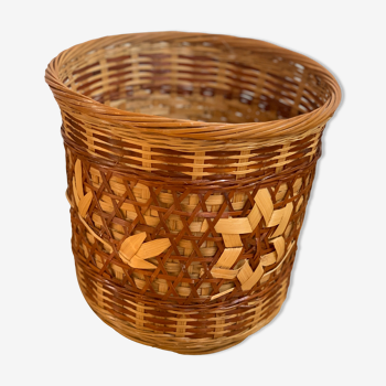 Rattan pot cover