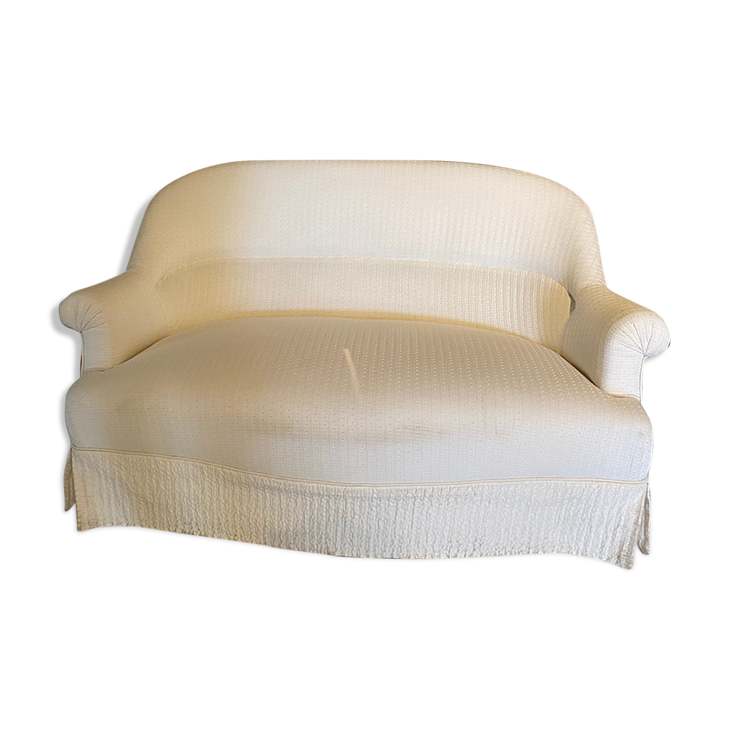 Vintage white sofa
