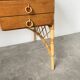 Bureau rotin Louis Sognot et sa chaise