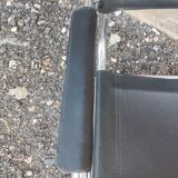 Beautiful pair of vintage chairs in the Marcel Breuer style.