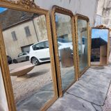 Louis XV mirror in gilded wood 19th century -1m63
