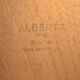Teak side table produced by Alberts, 1967