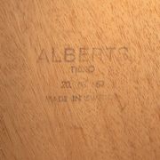 Teak side table produced by Alberts, 1967