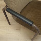 Brown armchair, Danish design, 1960s, production: Denmark