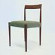 Vintage Lübke dining chair in teak wood