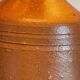 Vintage glazed stoneware lamp from Portugal.