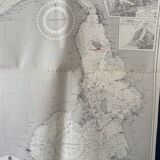 Denmark and Sweden The Sound Entrance to Baltic Nautical Map