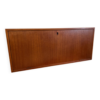 Cabinet de bar en teck par Kai Kristiansen pour Feldballes, années 1960.