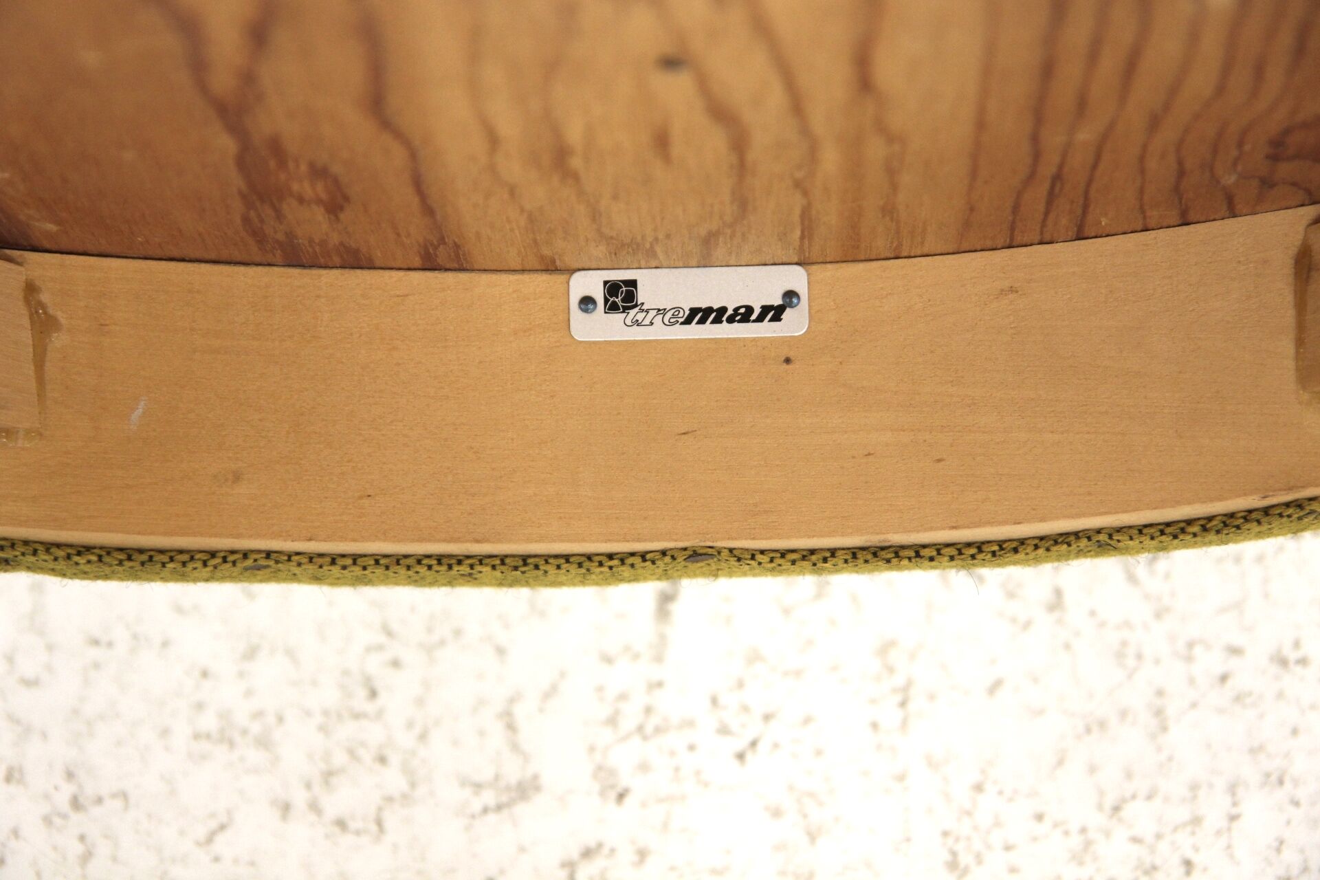 Set of 4 Scandinavian beech chairs, Treman, Sweden, 1960