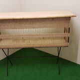 Rattan bar