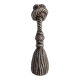 Vintage silver-plated bottle opener – pompom design