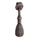 Décapsuleur vintage en métal argenté – motif pompon