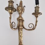 Louis XVI style bronze wall lamp