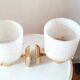 Pair of 60s designer Perspex wall lights