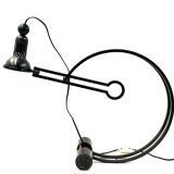 Charles Martin, Pendulum table lamp, Woka Austria 1970s