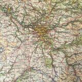 Large map of France 1981