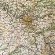 Large map of France 1981