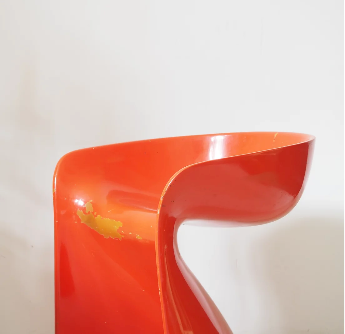 Tabouret modèle "Top-Sit" conçu par Winfried Staeb pour Reuter Product Design, collection "Form Life", Allemagne, 1969