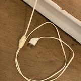 Rattan tripod lamp 1950 H47