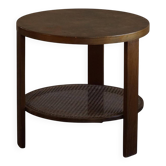 Moderne Danois, Table d'Appoint en Hêtre Laqué, Fritz Hansen, "Modèle 1535", Années 1940