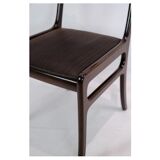 Set of two mahogany rungstedlund chairs by Ole Wancher