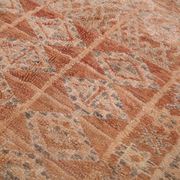 Peach Vintage Moroccan Rug 164 x 376 cm - Berber Wool Rug - Handmade Rug