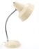 Beige articulated metal desk lamp, 1950s
