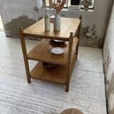 XS oak draper's table