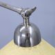 Adjustable Art Deco floor lamp, nickel, Czechoslovakia, 1930s