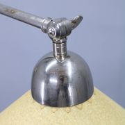 Lampe de sol Art Déco réglable, nickel, Tchécoslovaquie, années 1930