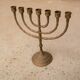 Vintage brass chandelier 7 branches