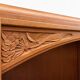 French Art Deco vintage library display cabinet 1930 Mahogany