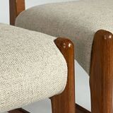 4-piece set Danish teak chair Arne Wahl Iversen vintage chairs