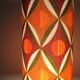 Lampshade toronto h48 d 25–vintage vintage fabric