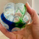 Paire de vases vintage verre