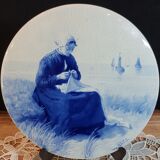 Delft earthenware decorative plate