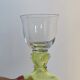 4 antique crystal glasses – Römer style