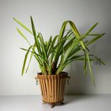 Rattan plant pot cover