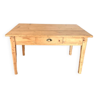 Table de ferme / bureau en sapin