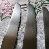 6 bakelite knives stainless steel blades