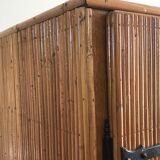 Wardrobe rattan design 60s