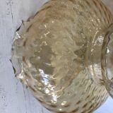 Vintage amber glass hanging